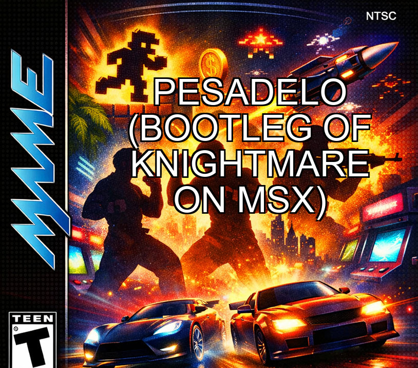 Pesadelo (bootleg of Knightmare on MSX)